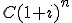 C(1+i)^n